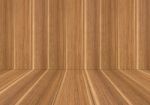 Perspective Lines Of Wood Sepia Background Stock Photo