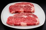 Entrecote Steaks Stock Photo