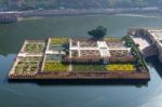 Maota Lake And Gardens Of Amber Fort, Jaipur Stock Photo