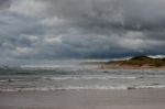 Alnmouth, Northumberland/uk - August 17 : Scenic View Of The Riv Stock Photo