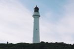 Split Point Lighthouse In Aireys Inlet Stock Photo