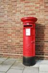 British Postbox Stock Photo