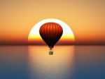 Hot Air Balloon Stock Photo