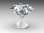 Diamond Jewel Stone Stock Photo