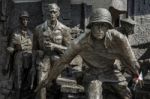 Insurgents Memorial To Polish Fighters Of Warsaw Uprising In War Stock Photo