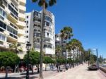 Marbella, Andalucia/spain - May 4 : Street Scene In Marbella Spa Stock Photo