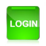 Login Icon Stock Photo