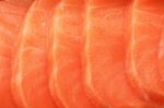 Salmon Sashimi Stock Photo