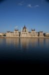 Hungarian Parliament Stock Photo