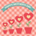 Happy Mother's Day Card Stock Photo