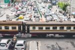 Rush Hour In Bangkok Stock Photo