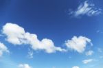 Blue Sky With Cloud Stock Photo