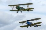 De Havilland Dh82a Tiger Moth Stock Photo