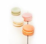 Colorful French Macaroons Stock Photo