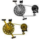 Bicycle Transmission Set Stock Photo