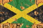 Grunge Flag Of Jamaica Stock Photo