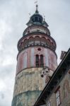 State Castle And Chateau Complex Of Cesky Krumlov Stock Photo