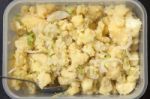 Homemade Potato Salad With Onion Stock Photo