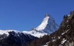 The Matterhorn Mountain Stock Photo