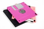 Floppy Disks Stock Photo