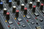 Sound Mixer Stock Photo