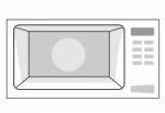 The Microwave Stock Photo