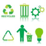 Recycle Icon Stock Photo