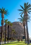 Arica's Hill, Chile Stock Photo