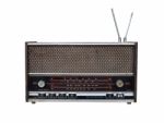 Grungy Retro Radio  Stock Photo