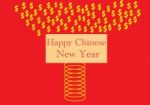 Happy Chinese New Year Spring Stock Photo