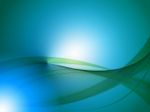 Wavy Turquoise Background Means Artistic Design Or Digital Art Stock Photo