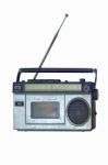 Vintage Radio ,retro Technology Stock Photo