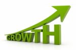 Business Growth Graph Stock Photo