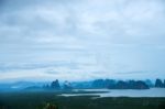 Famous View Point Samed Nang She Stock Photo