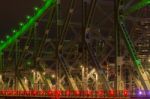 Story Bridge In Brisbane, Queensland Stock Photo