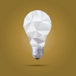 Lightbulb Abstract Isolated Stock Photo