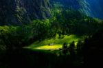 Obersee Lake,konigsee,germany Stock Photo