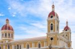 Our Lady Of The Assumption Cathedral, Granada Stock Photo