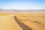 Roads In Namibia Stock Photo