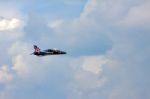 Bae Systems Hawk Aerial Display At Biggin Hill Airshow Stock Photo