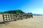 Beautiful Seascape And Blue Sky Stock Photo