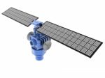 Broadcasting Satellite Stock Photo