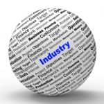 Industry Sphere Definition Means Local Production Or Engineering Stock Photo