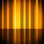 Yellow Curtains Background Shows Stage And Acting
 Stock Photo