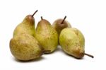 Fresh And Healthy Rock Pears Stock Photo