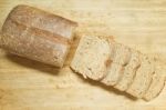 Sliced Whole Grain Bread Stock Photo