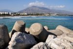 Puerto Banus Beach Stock Photo