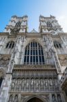 View Of Westminster Abbey Stock Photo