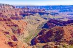 View From The North Rim Of The Grand Canyon Stock Photo