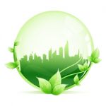 Green City Stock Photo